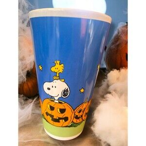 Peanuts Snoopy Woodstock Halloween Great Pumpkin Coffee Charlie Brown Mug  Bats